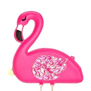 Betsey Johnson flamingo purse